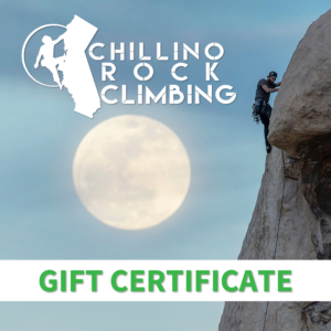 Rock Climbing Gift Certificate